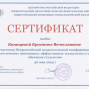 Педагогические достижения Канищевой К.В.