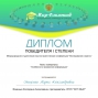 Диплом победителя 1 степени